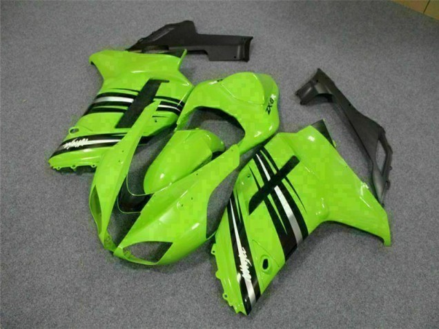 07-08 Grün Schwarz ZX6R Motorrad Verkleidung