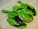 07-08 Grün Schwarzer Dunlop ZX6R Motorrad Verkleidung 07-08 Grün Schwarzer Dunlop ZX6R Motorrad Verkleidung