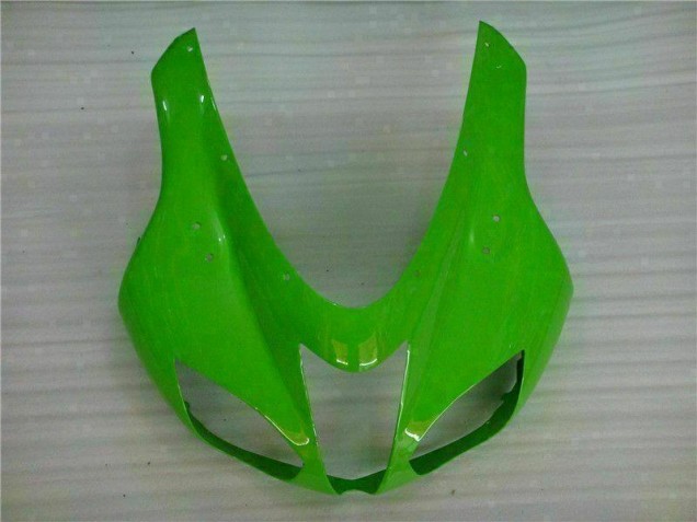 07-08 Grüner weißer Ninja ZX6R Motorrad Verkleidung