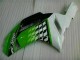 07-08 Grüner weißer Ninja ZX6R Motorrad Verkleidung