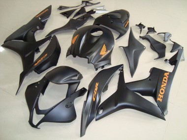 07-08 Matt Schwarz CBR600RR Motorrad Verkleidung