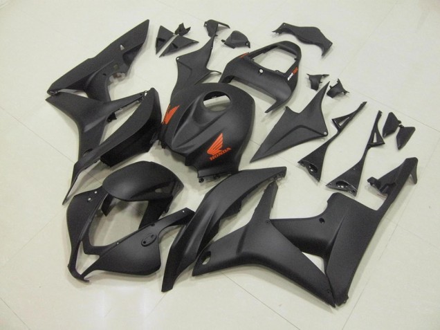 07-08 Matt Schwarz CBR600RR Motorrad Verkleidungen