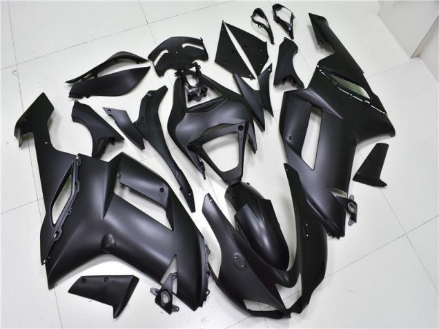 07-08 Matt Schwarz ZX6R Motorrad Verkleidung