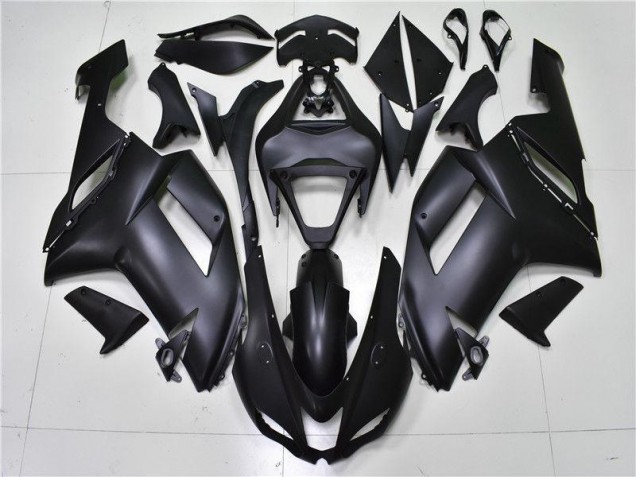 07-08 Matt Schwarz ZX6R Motorrad Verkleidung