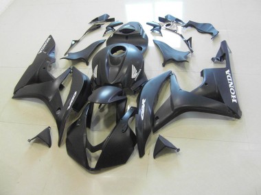 07-08 Matt Schwarze Rennversion CBR600RR Motorrad Verkleidung