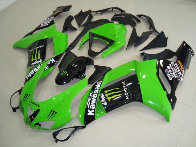 07-08 Monster Grün ZX6R Motorrad Verkleidung