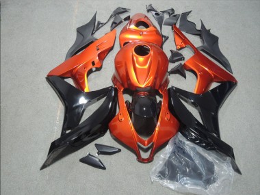 07-08 Orange Schwarz CBR600RR Motorrad Verkleidung