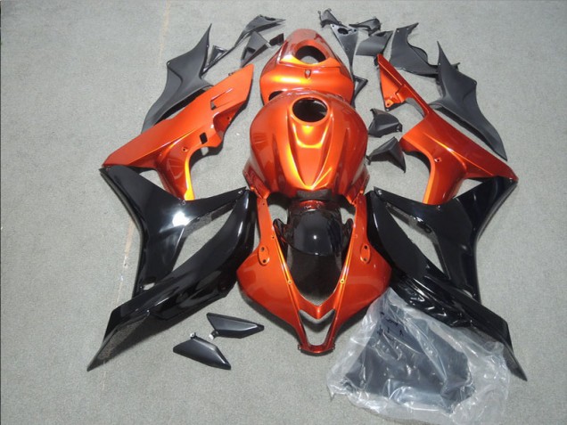07-08 Orange Schwarz CBR600RR Motorrad Verkleidung