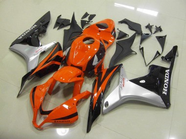 07-08 Orange Silber Schwarz CBR600RR Motorrad Verkleidungen