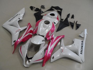 07-08 Perl Weiß mit Rosa CBR600RR Motorrad Verkleidung