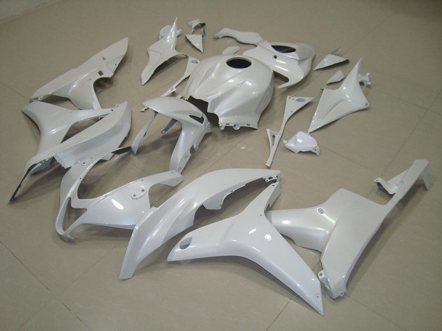 07-08 Perl weiß CBR600RR Motorrad Verkleidung
