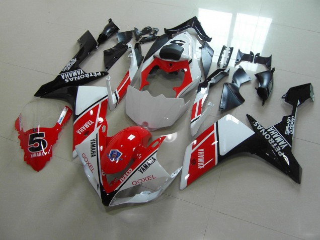07-08 Rot Weiß Aufkleber YZF R1 Motorrad Verkleidung