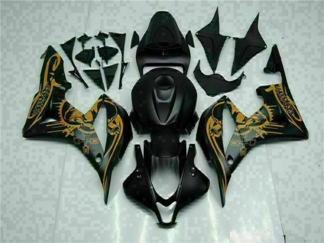 07-08 Schwarz CBR600RR Motorrad Verkleidung 07-08 Schwarz CBR600RR Motorrad Verkleidung