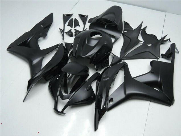 07-08 Schwarz CBR600RR Motorrad Verkleidungen