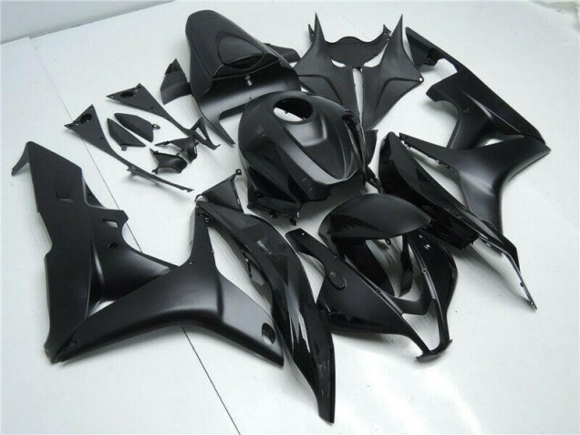 07-08 Schwarz CBR600RR Motorrad Verkleidungen