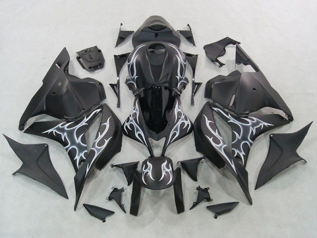 07-08 Schwarz CBR600RR Motorrad Verkleidungen & Plastik