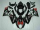 07-08 Schwarz GSXR 1000 Motorrad Verkleidung