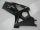 07-08 Schwarz GSXR 1000 Motorrad Verkleidung & Plastik