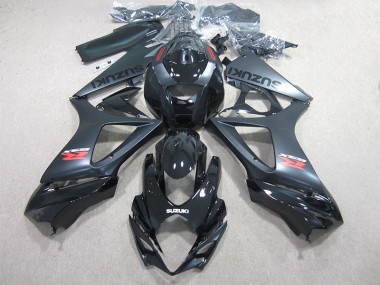 07-08 Schwarz GSXR 1000 Motorrad Verkleidungen