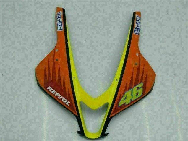 07-08 Schwarz Gelb Repsol 46 CBR600RR Motorrad Verkleidung 07-08 Schwarz Gelb Repsol 46 CBR600RR Motorrad Verkleidung