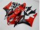 07-08 Schwarz Rot CBR600RR Motorrad Vollverkleidung