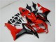 07-08 Schwarz Rot CBR600RR Motorrad Vollverkleidung