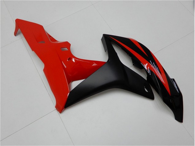 07-08 Schwarz Rot CBR600RR Motorrad Vollverkleidung