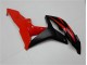 07-08 Schwarz Rot CBR600RR Motorrad Vollverkleidung