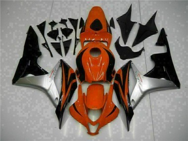 07-08 Schwarz Rot Silber CBR600RR Motorrad Verkleidung