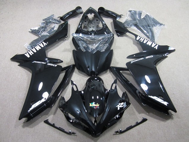 07-08 Schwarz Weiß Aufkleber YZF R1 Motorrad Verkleidungen