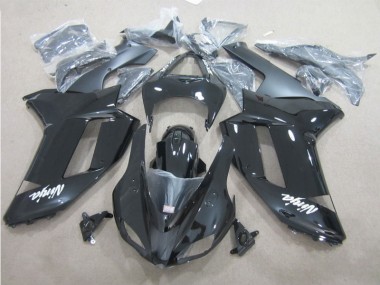 07-08 Schwarz Weiß ZX6R Motorrad Verkleidung
