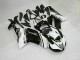 07-08 Schwarz Weiß ZX6R Motorrad Verkleidungen