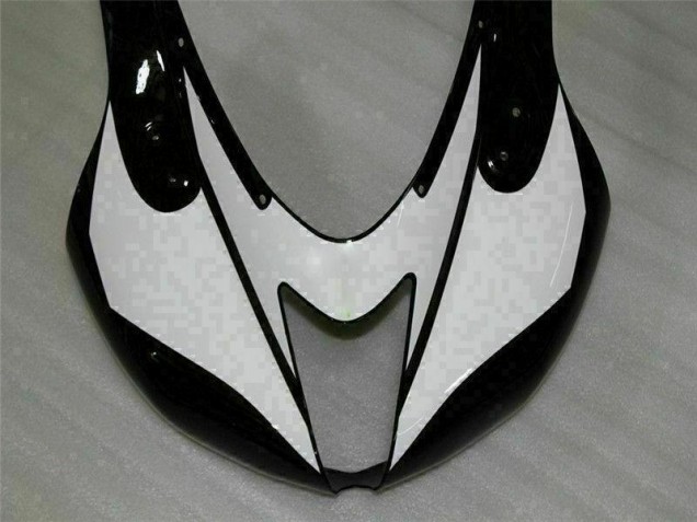 07-08 Schwarz Weiß ZX6R Motorrad Verkleidungen