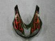 07-08 Schwarz rote Flamme ZX6R Motorrad Verkleidung 07-08 Schwarz rote Flamme ZX6R Motorrad Verkleidung