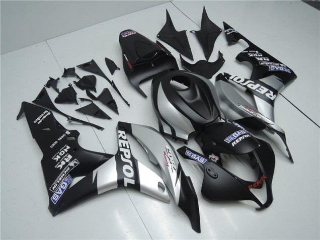 07-08 Silber Repsol Schwarz CBR600RR Motorrad Verkleidung