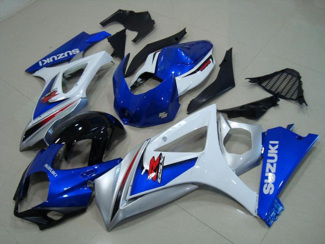 07-08 Weiß Blau GSXR 1000 Motorrad Verkleidung