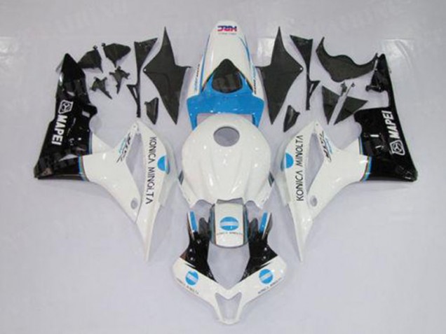 07-08 Weiß Blau Schwarz CBR600RR Motorrad Verkleidung