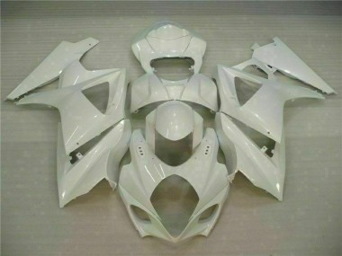 07-08 Weiß GSXR 1000 Motorrad Verkleidung