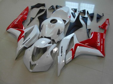 07-08 Weiß Rot Rennen Version CBR600RR Motorrad Verkleidung