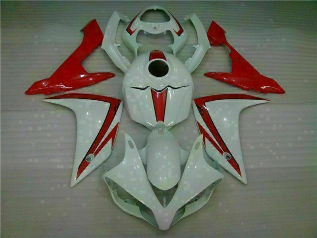 07-08 Weiß Rot YZF R1 Motorrad Verkleidung