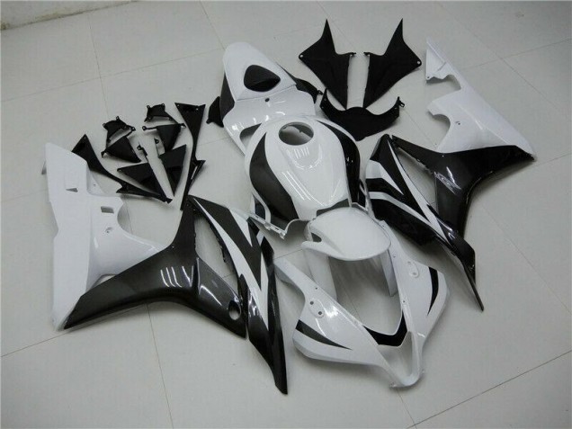 07-08 Weiß Schwarz CBR600RR Motorrad Verkleidung