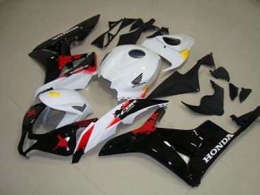 07-08 Weiß Schwarz Rot CBR600RR Motorrad Verkleidung