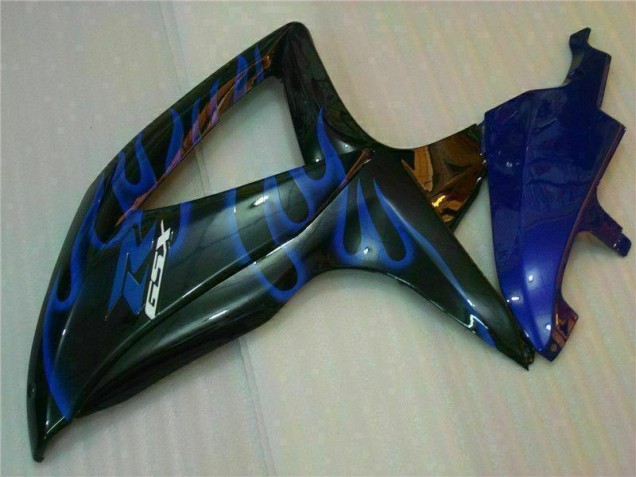 08-10 Blau Schwarz GSXR 600/750 Motorrad Verkleidung 08-10 Blau Schwarz GSXR 600/750 Motorrad Verkleidung