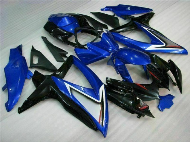 08-10 Blau Schwarz GSXR 600/750 Motorrad Verkleidungen