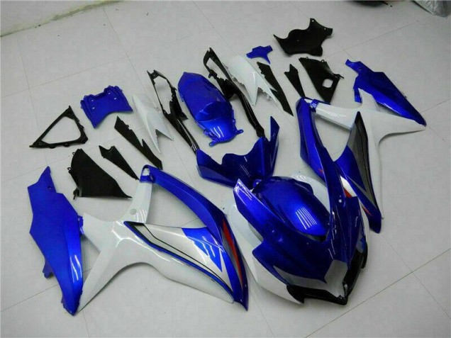 08-10 Blau Weiß GSXR 600/750 Motorrad Verkleidung 08-10 Blau Weiß GSXR 600/750 Motorrad Verkleidung