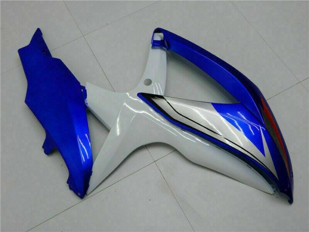 08-10 Blau Weiß GSXR 600/750 Motorrad Verkleidung 08-10 Blau Weiß GSXR 600/750 Motorrad Verkleidung