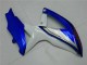 08-10 Blau Weiß GSXR 600/750 Motorrad Verkleidung 08-10 Blau Weiß GSXR 600/750 Motorrad Verkleidung