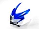 08-10 Blau Weiß GSXR 600/750 Motorrad Verkleidung & Plastik 08-10 Blau Weiß GSXR 600/750 Motorrad Verkleidung & Plastik