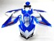 08-10 Blau Weiß GSXR 600/750 Motorrad Verkleidung & Plastik 08-10 Blau Weiß GSXR 600/750 Motorrad Verkleidung & Plastik