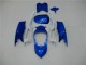 08-10 Blau Weiß GSXR 600/750 Motorrad Verkleidungen